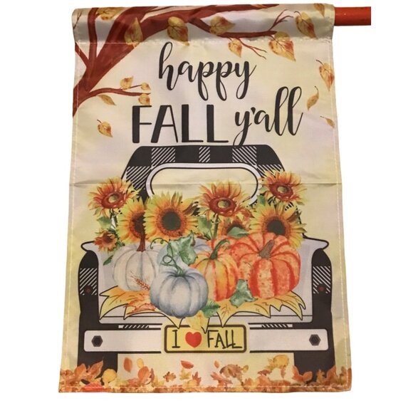 6 Garden Flags Sunshine Winter St Patricks  Easter Fall Yall Thanksgiving 12X18" - Picture 11 of 14